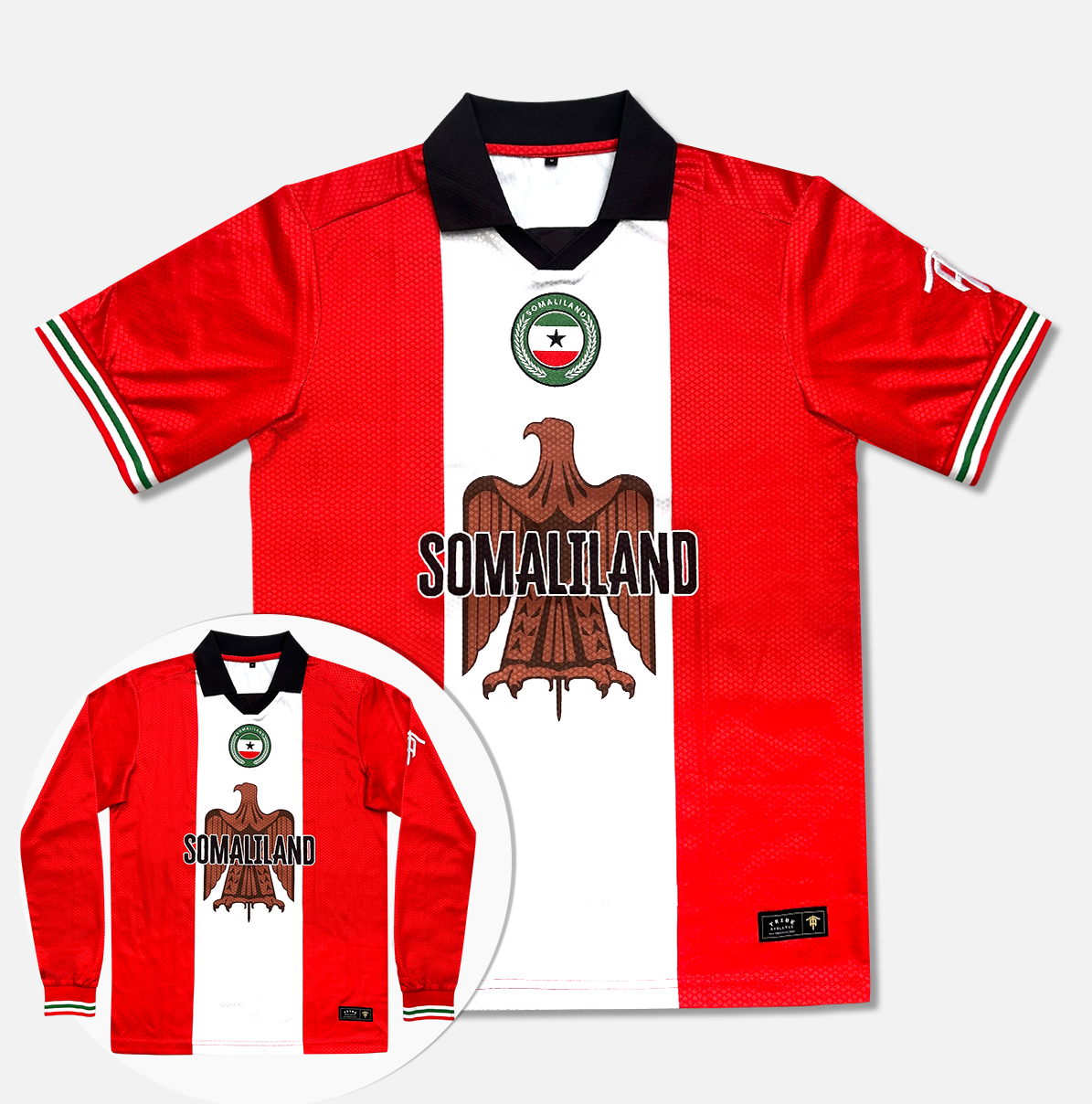 SOMALILAND RED 92 HOME JERSEY